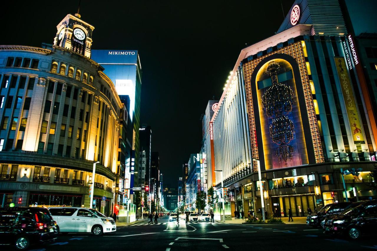 Hotel Grandbach Tokyo Ginza מראה חיצוני תמונה